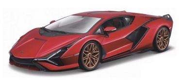 11046R	Lamborghini Sian FKP 37 2019 Red metallic	1:18